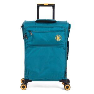 IT LUGGAGE Teal 22in Simultaneous Softside Carry-on Spinner